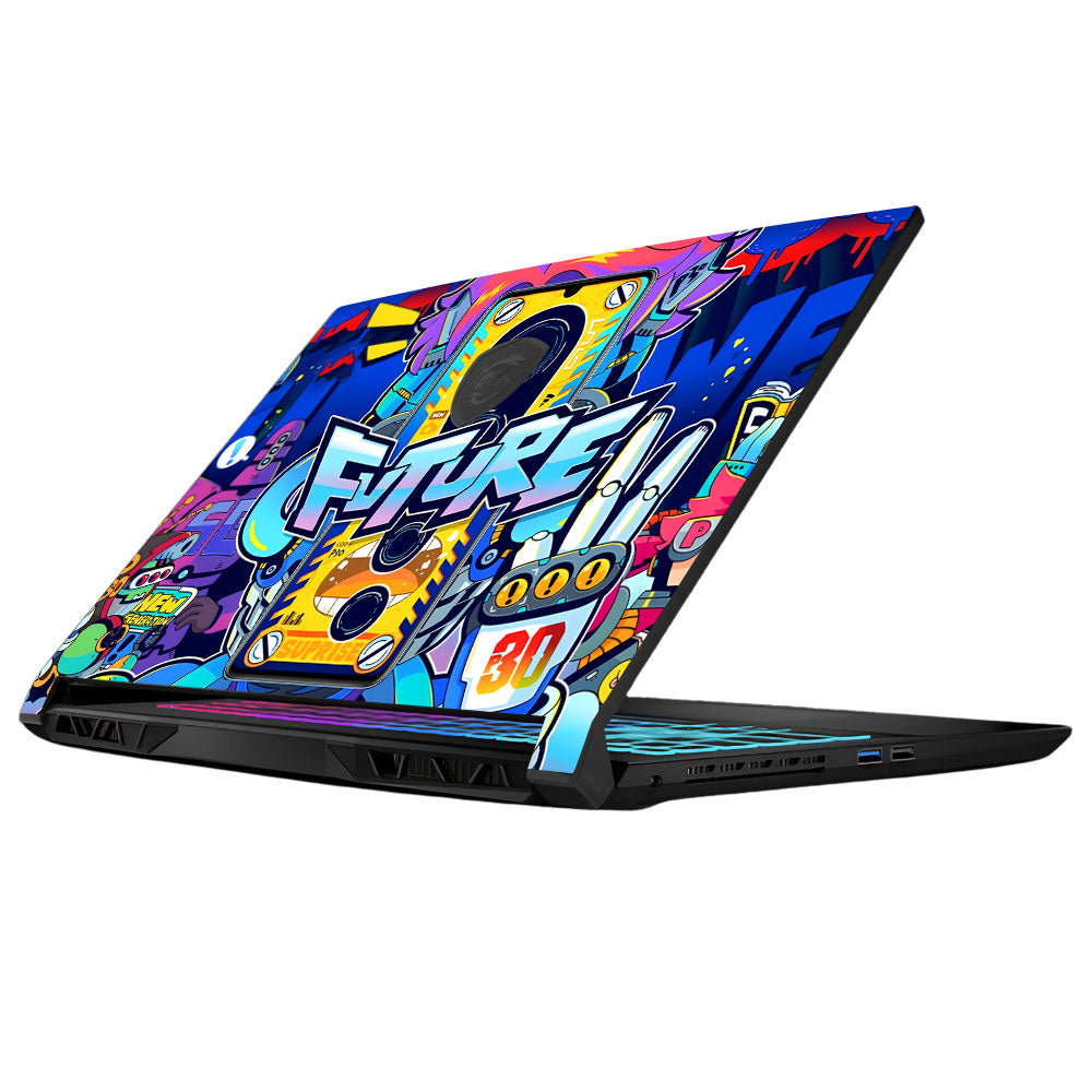 Futuristic Cyberpunk Vision MSI Katana 15 B13V Laptop Skin