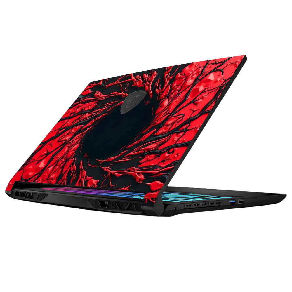 Spiderman Web Red MSI Katana 15 B13V Laptop Skin