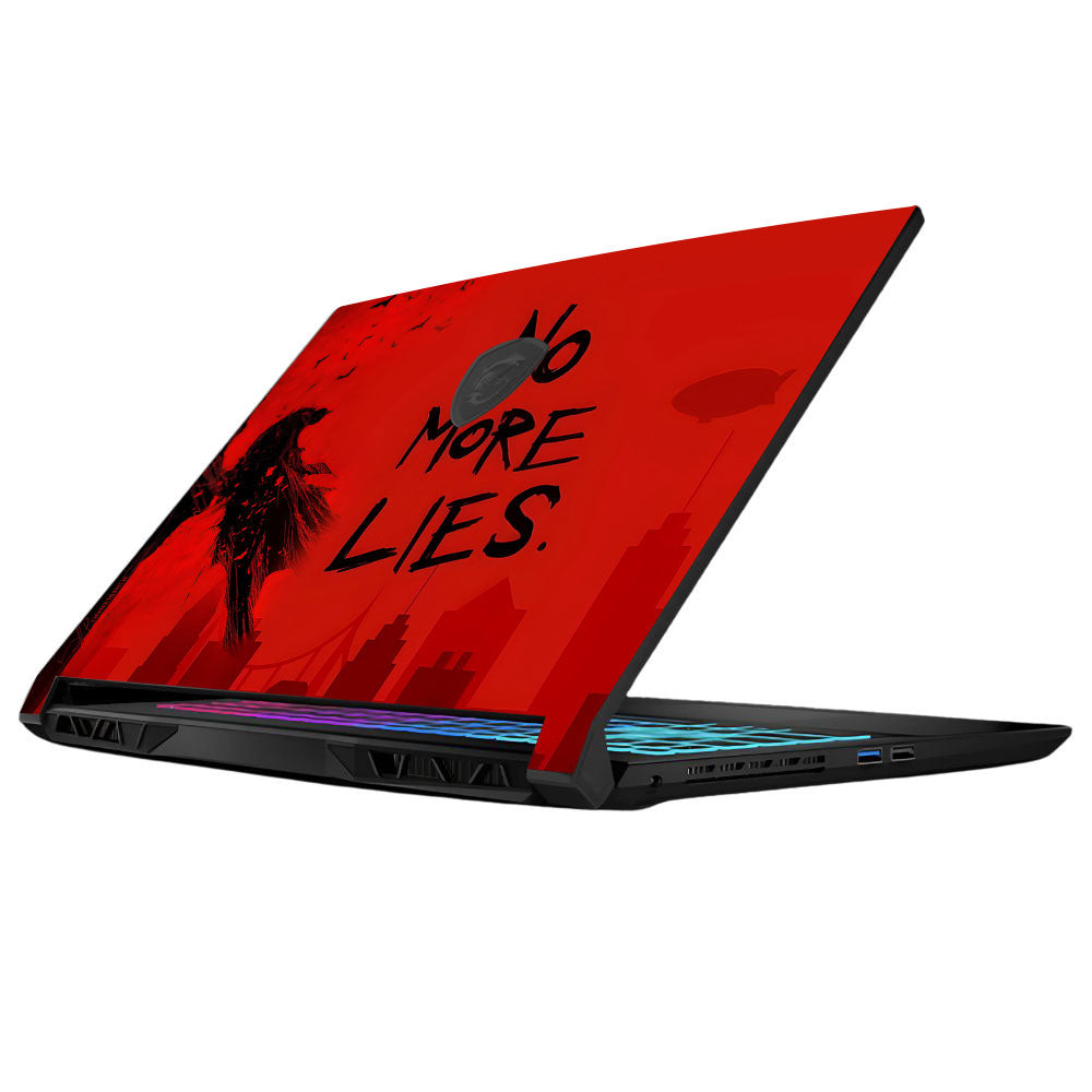 Batman No More Lies MSI Katana 15 B13V Laptop Skin