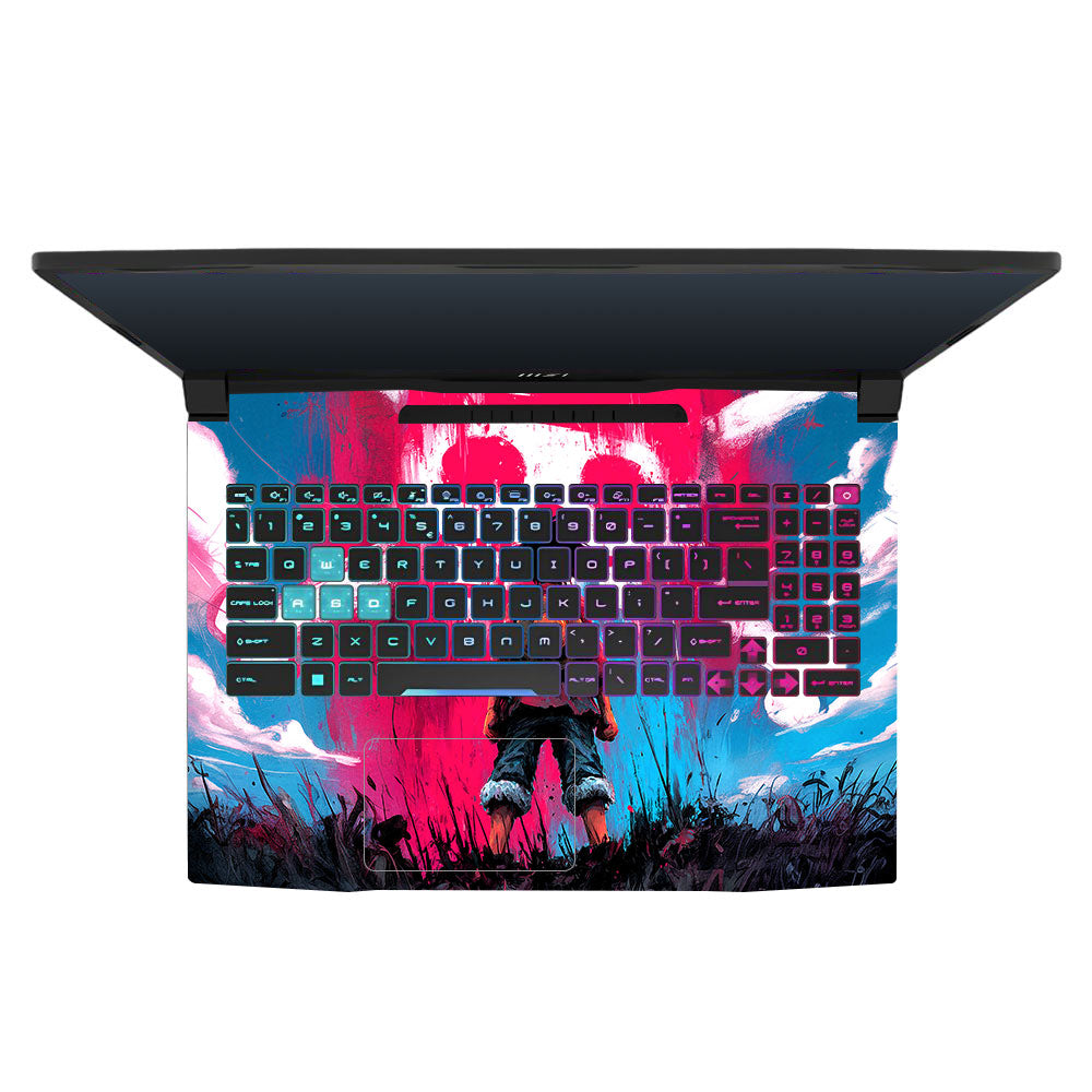 Straw Hat Graffiti One Piece MSI Katana 15 B13V Laptop Skin