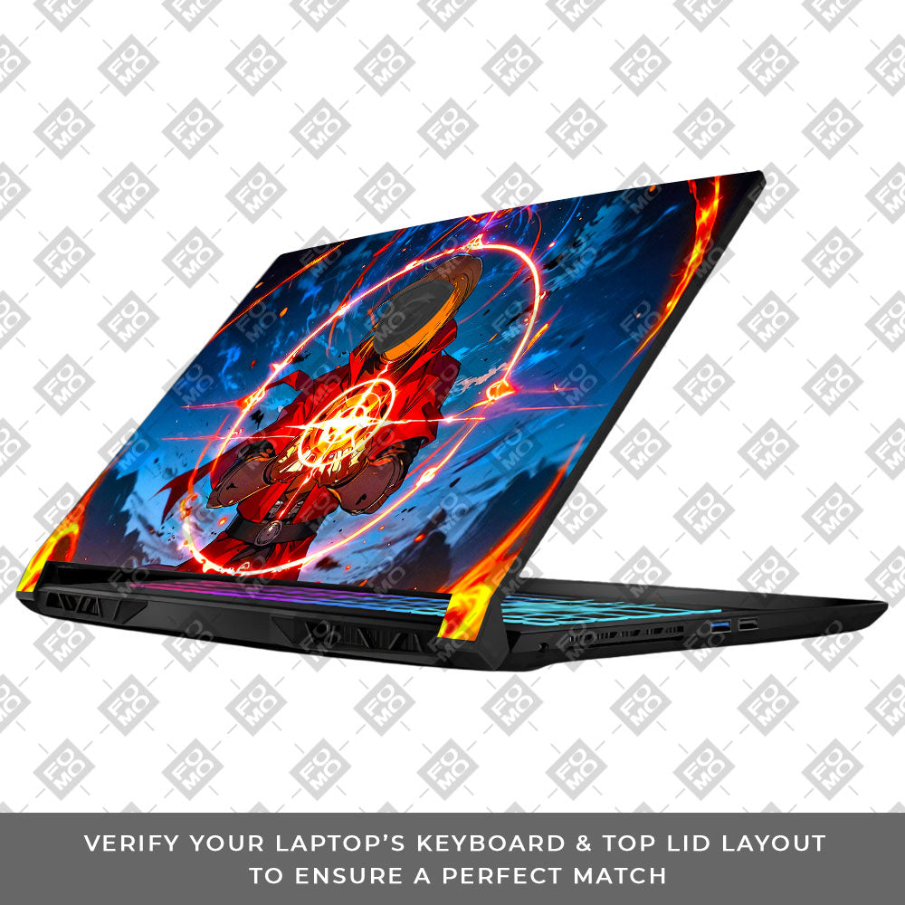 Edward Elric Fullmetal Alchemist MSI Katana 15 B13V Laptop Skin