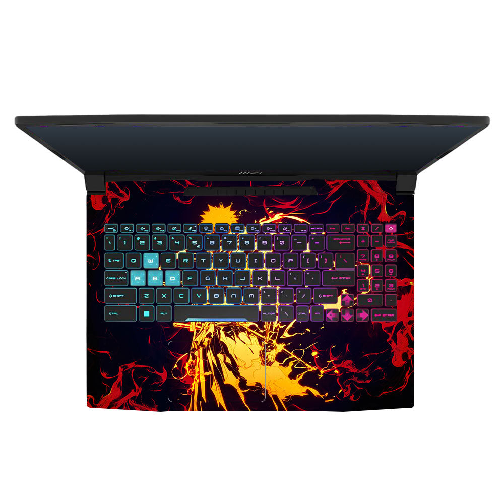 Bleach Ichigo Bankai Form MSI Katana 15 B13V Laptop Skin