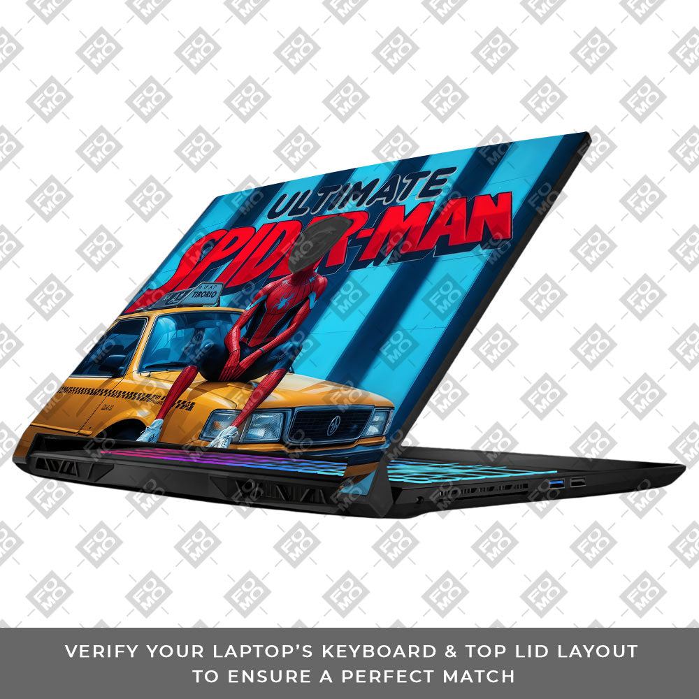 Urban Spiderman MSI Katana 15 B13V Laptop Skin
