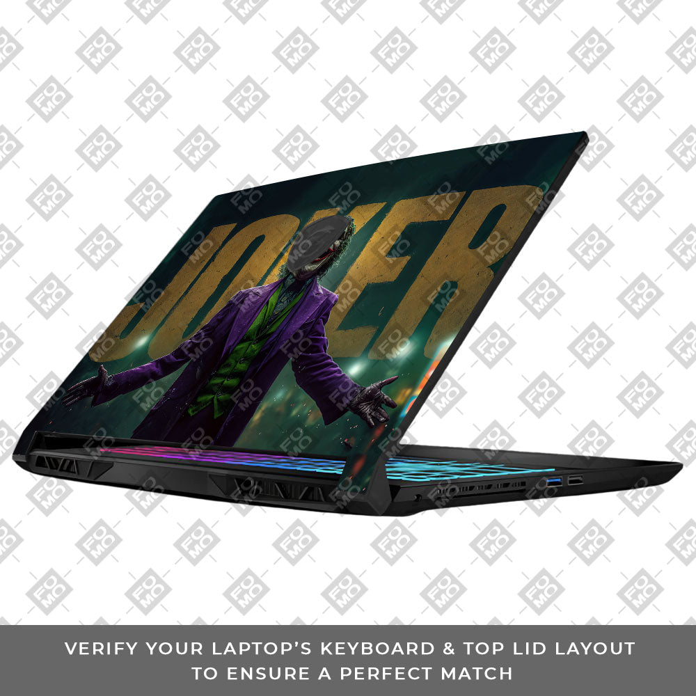 The Joker Chaos MSI Katana 15 B13V Laptop Skin