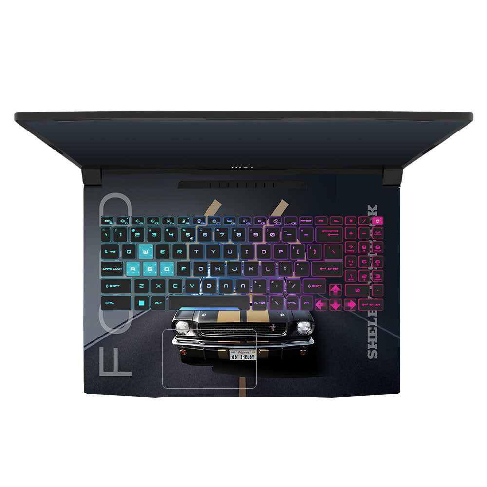 Shelby Mustang GT350H MSI Katana 15 B13V Laptop Skin