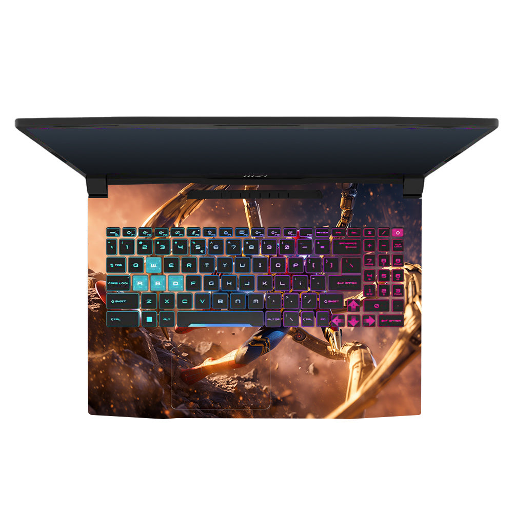 Spider Man Mech Arms MSI Katana 15 B13V Laptop Skin