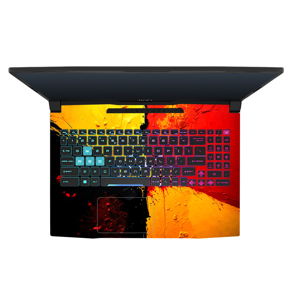 One Piece Paint Splash MSI Katana 15 B13V Laptop Skin