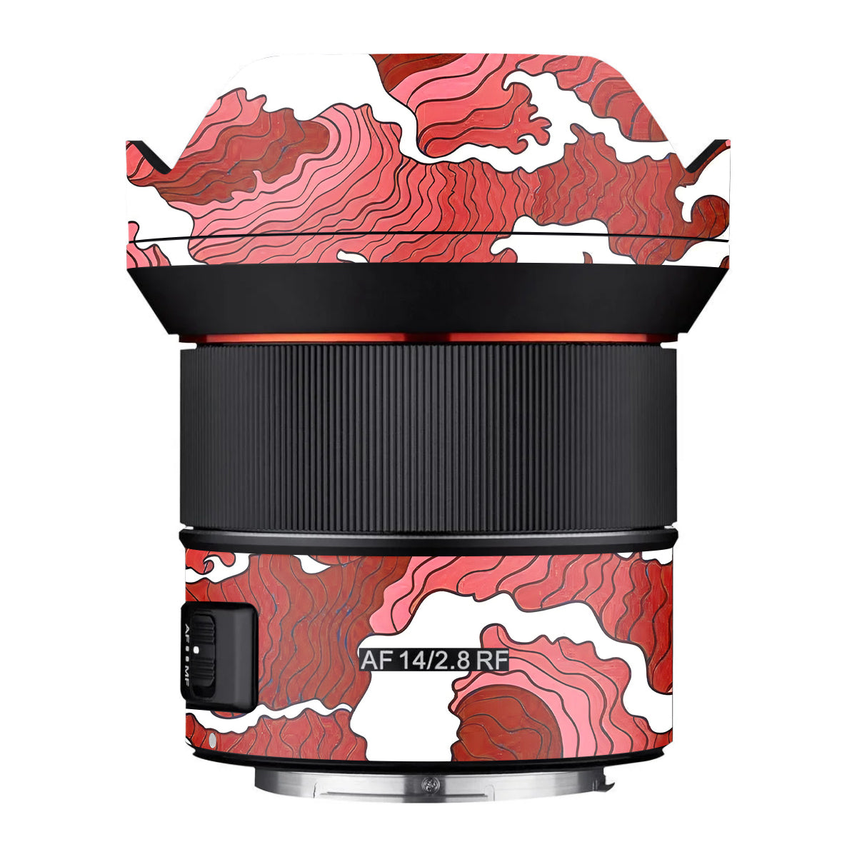 Cherry Waves Samyang AF 14mm F/2.8 RF Camera Lens Skin