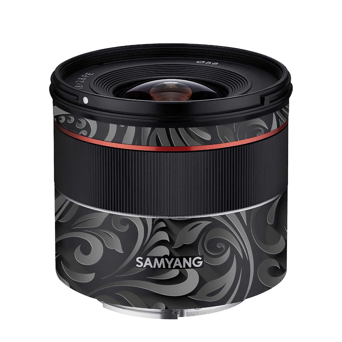 Shadow Swirl Samyang FE 18mm F/2.8 Camera Lens Skin