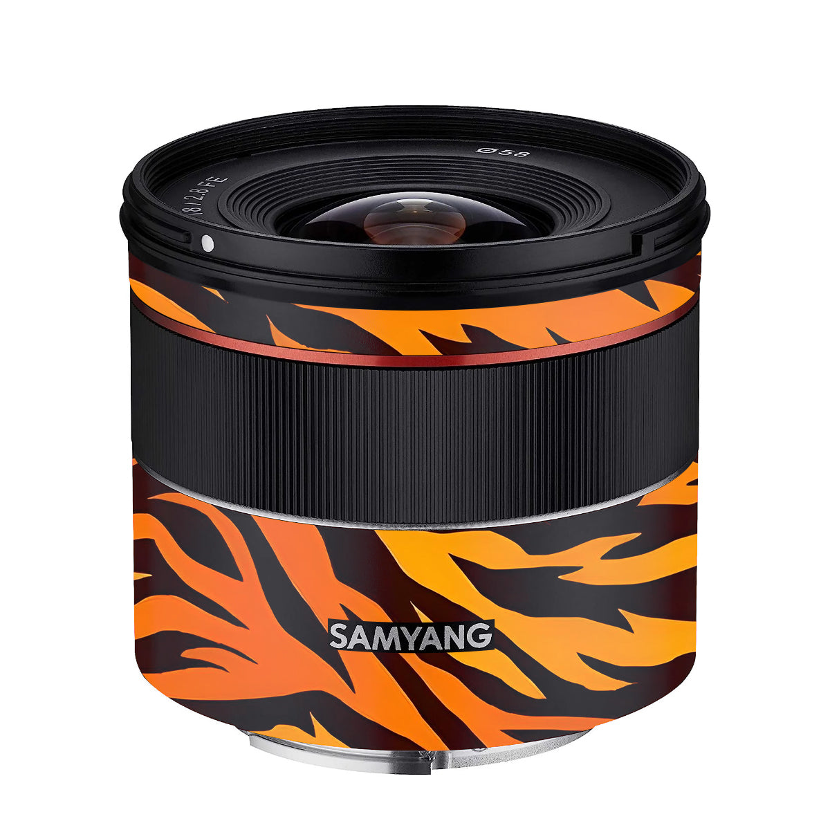 Wild Tiger Stripes Samyang FE 18mm F/2.8 Camera Lens Skin
