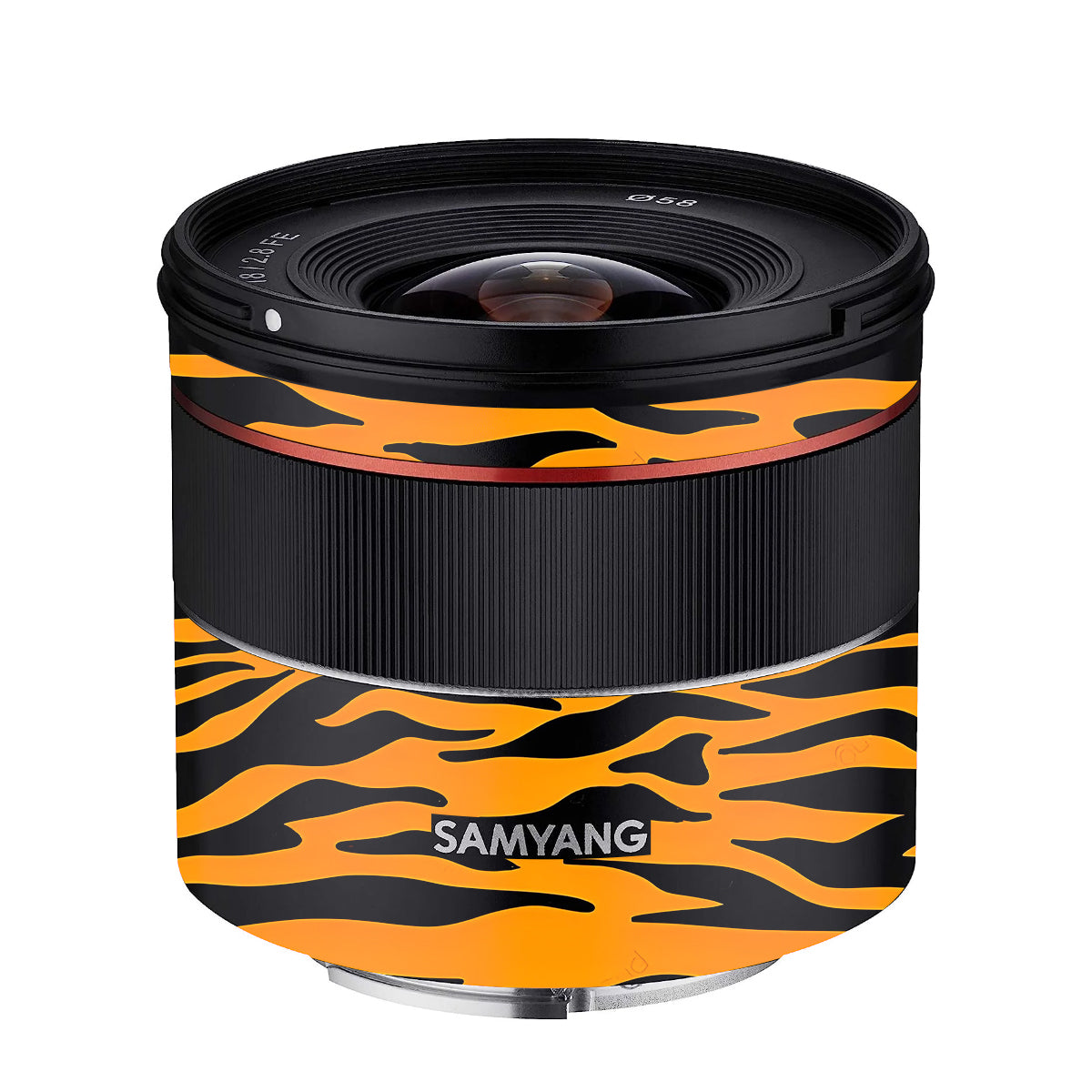Savanna Tiger Stripes Samyang FE 18mm F/2.8 Camera Lens Skin