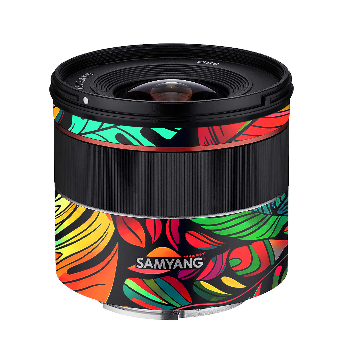 Tropical Jungle Leaves Samyang FE 18mm F/2.8 Camera Lens Skin
