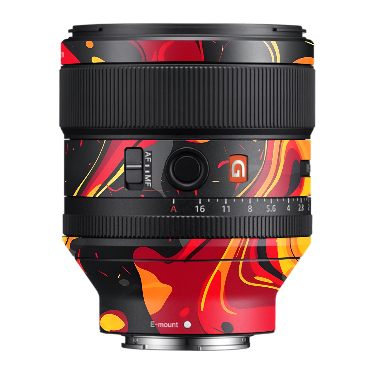 Lava Burst Samyang FE 85mm F/1.4 Camera Lens Skin