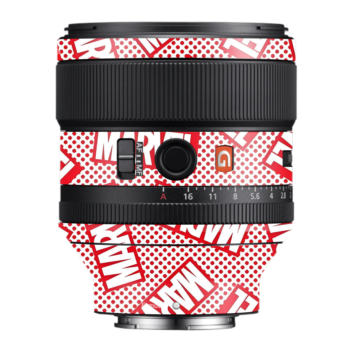 Marvel Comics Samyang FE 85mm F/1.4 Camera Lens Skin