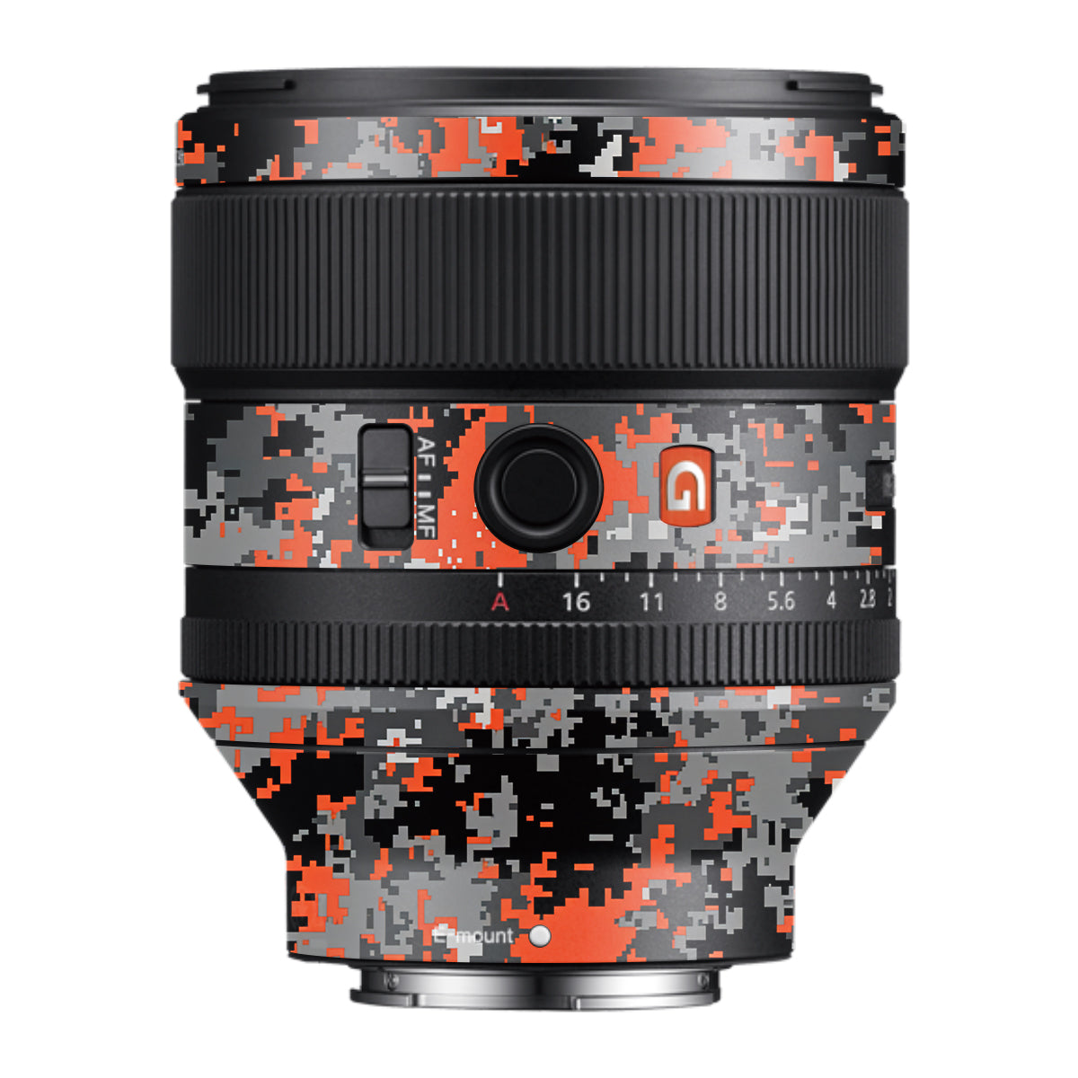 Inferno Pixel Samyang FE 85mm F/1.4 Camera Lens Skin