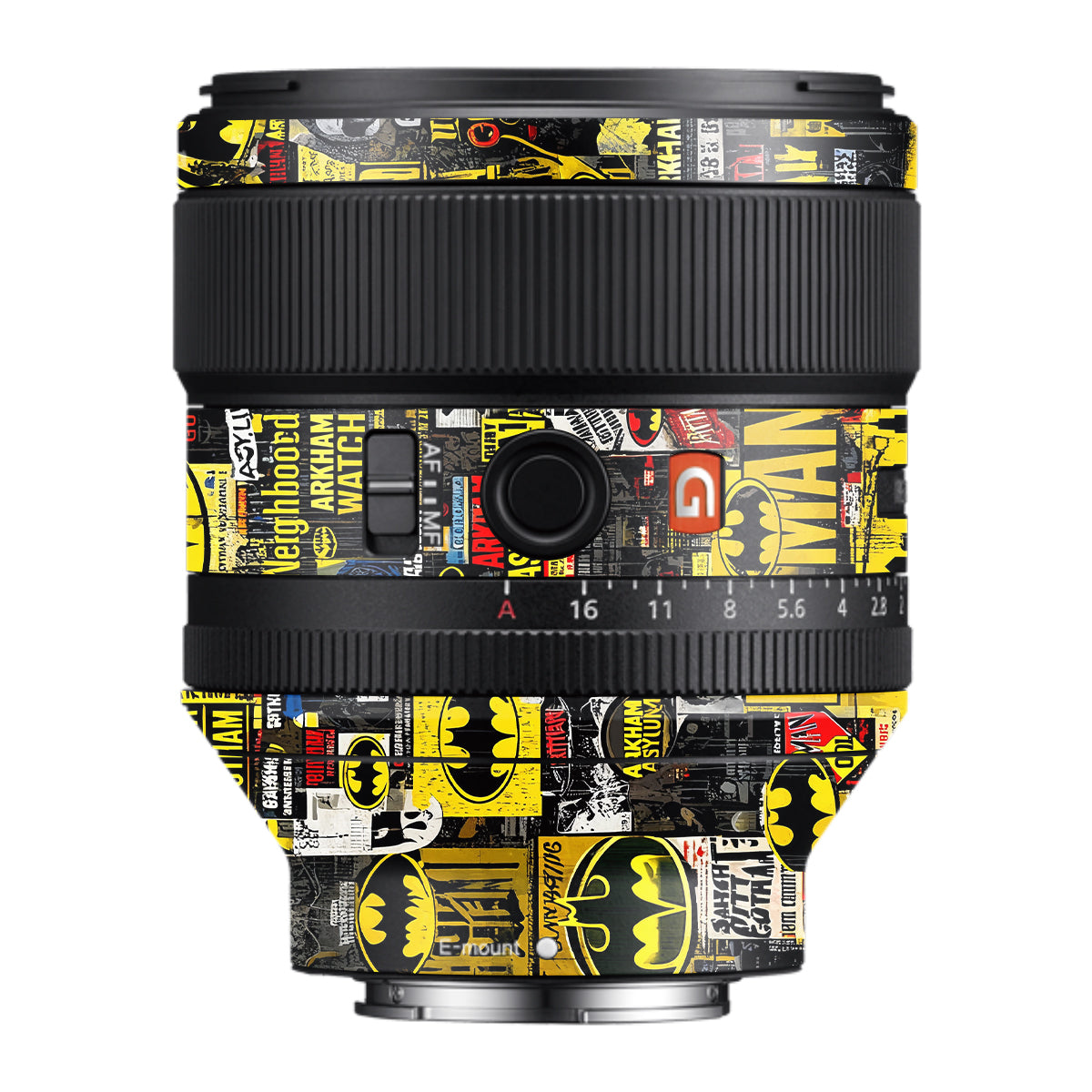 Batman Collage Samyang FE 85mm F/1.4 Camera Lens Skin