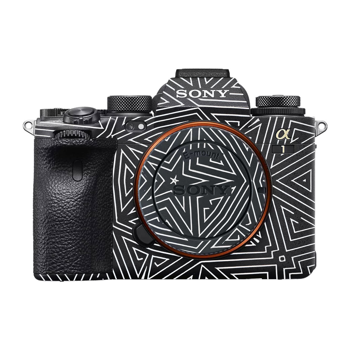 Geometric Pattern Sony A1 Camera Skin