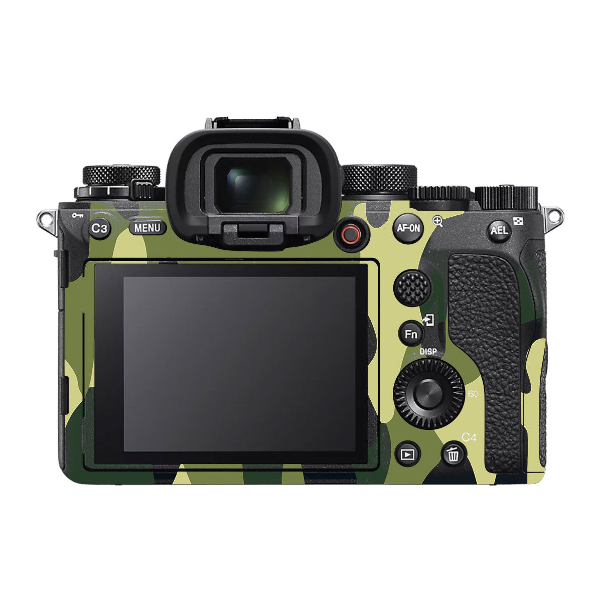 Forest Green Camo Sony A1 Camera Skin