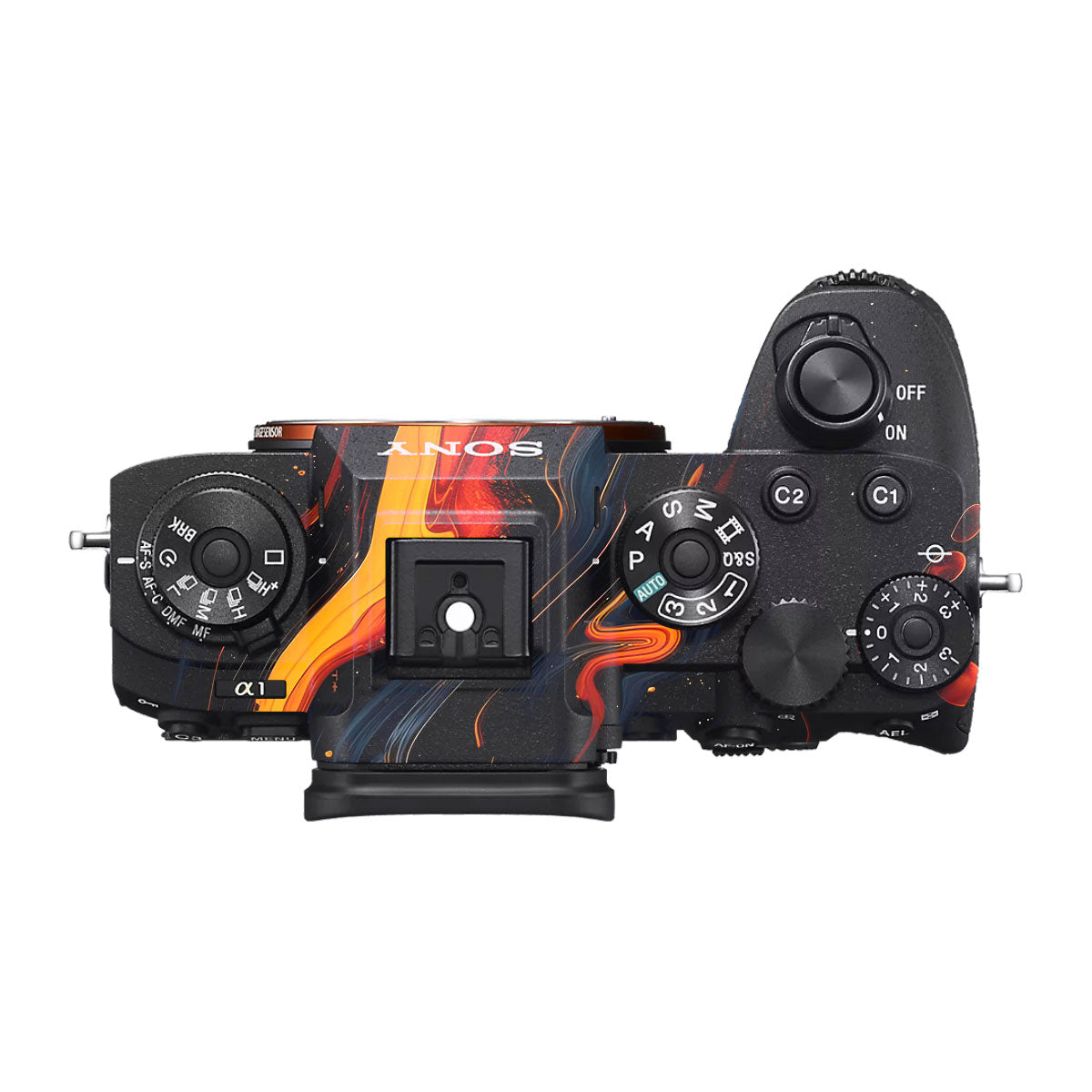 Lava Marble Sony A1 Camera Skin