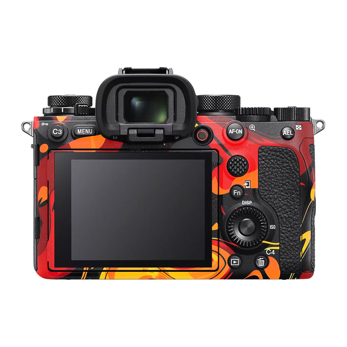 Lava Burst Sony A1 Camera Skin