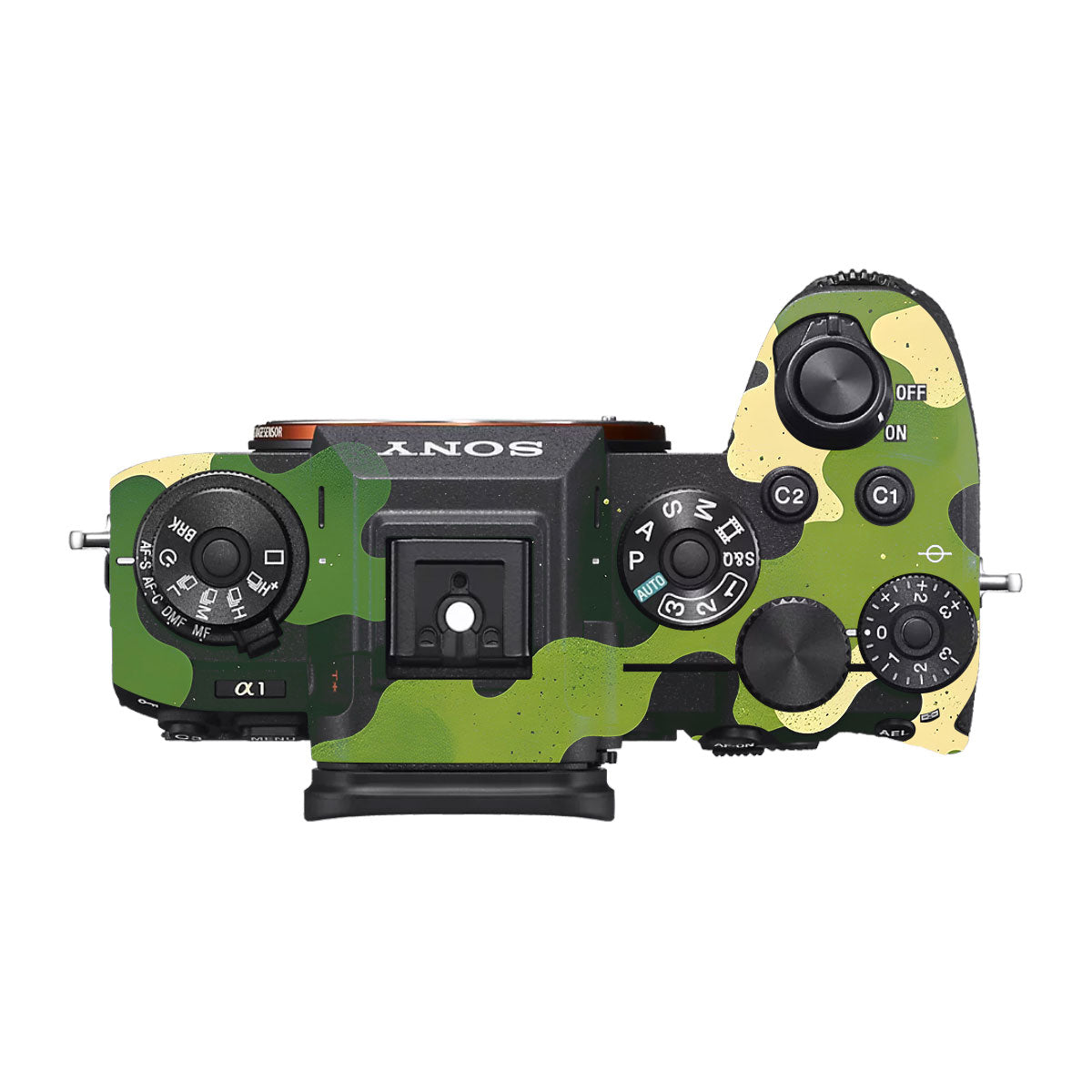Camouflage Pattern Sony A1 Camera Skin