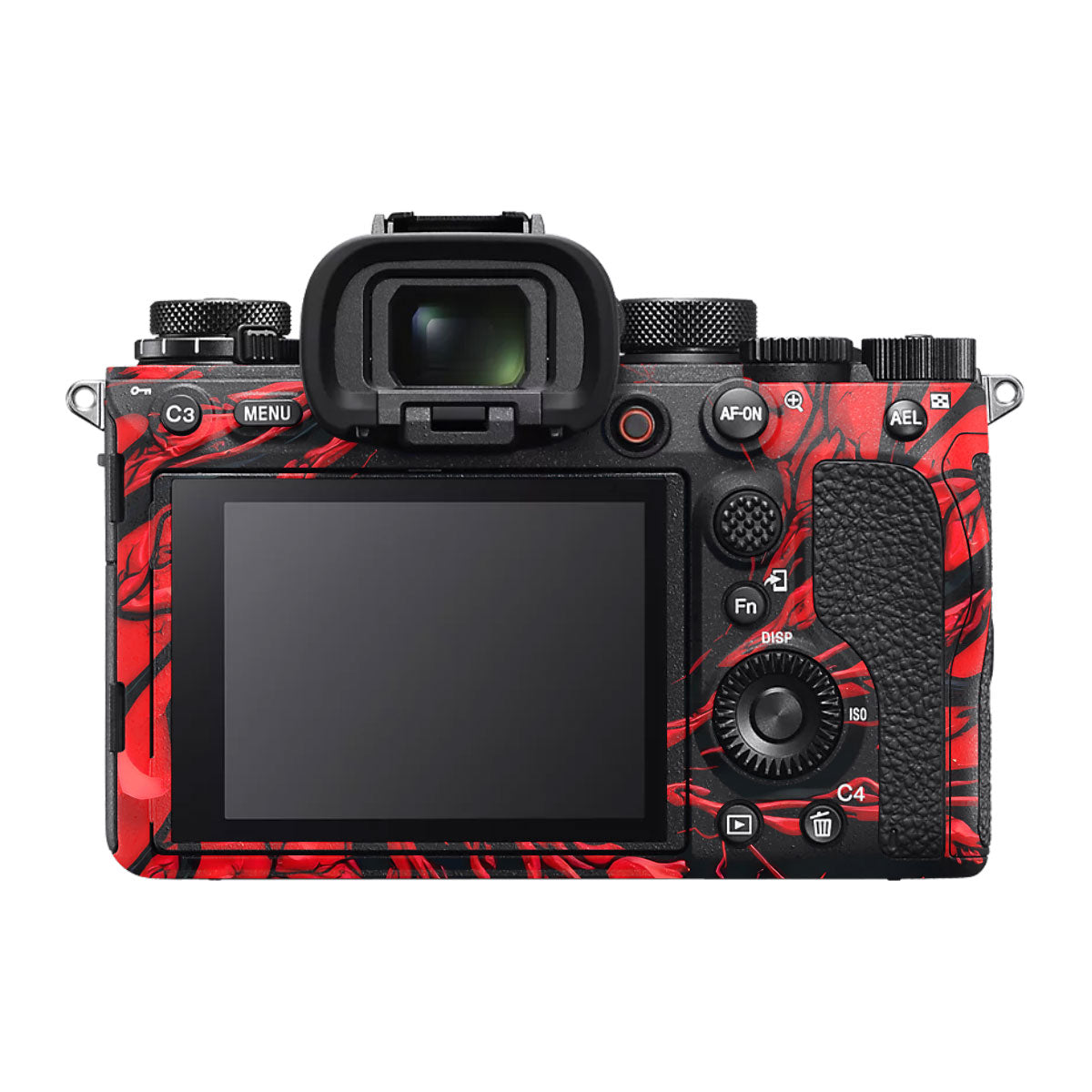 Venom Red Sony A1 Camera Skin