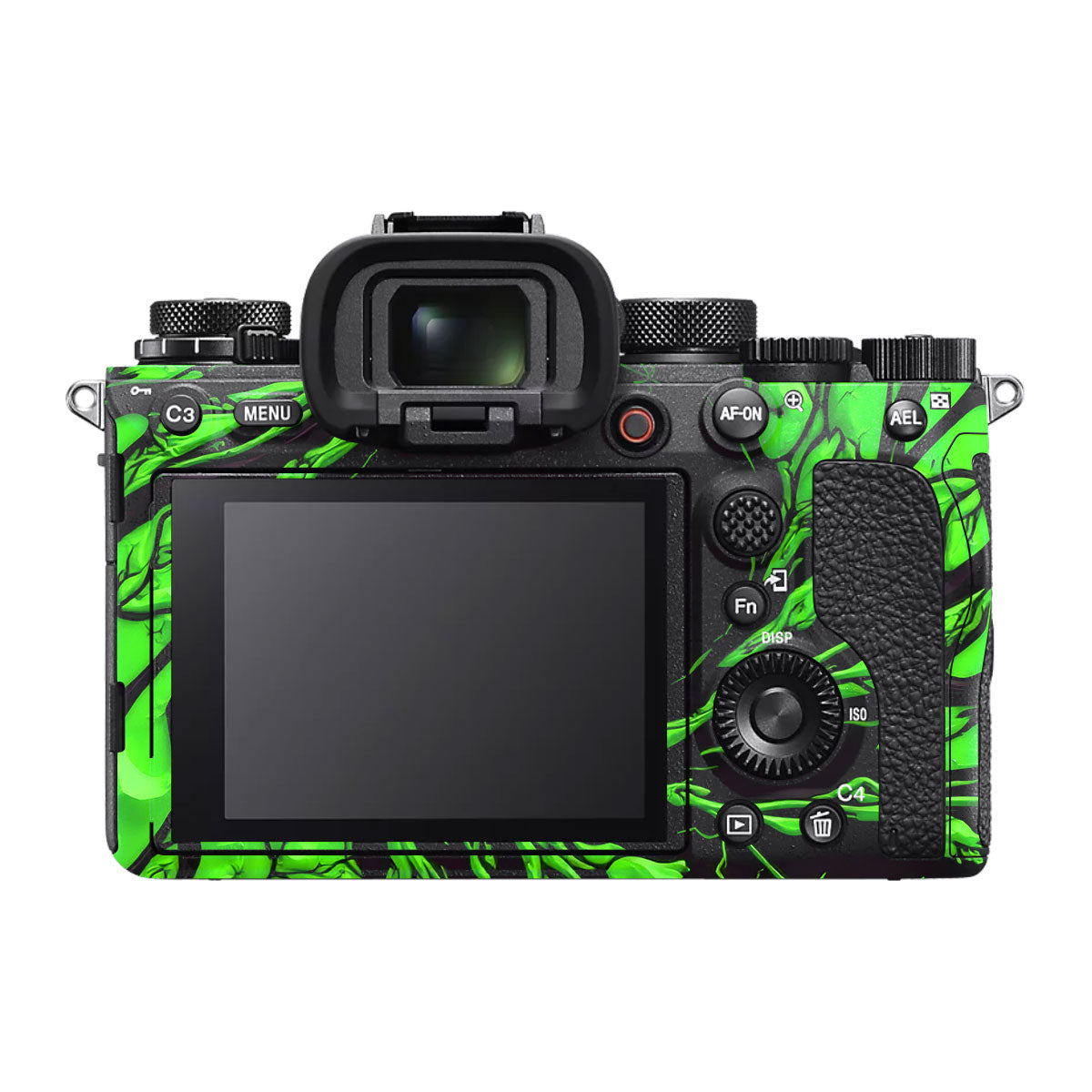 Venom Green Sony A1 Camera Skin