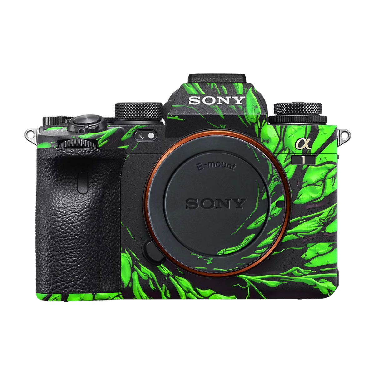Venom Green Sony A1 Camera Skin