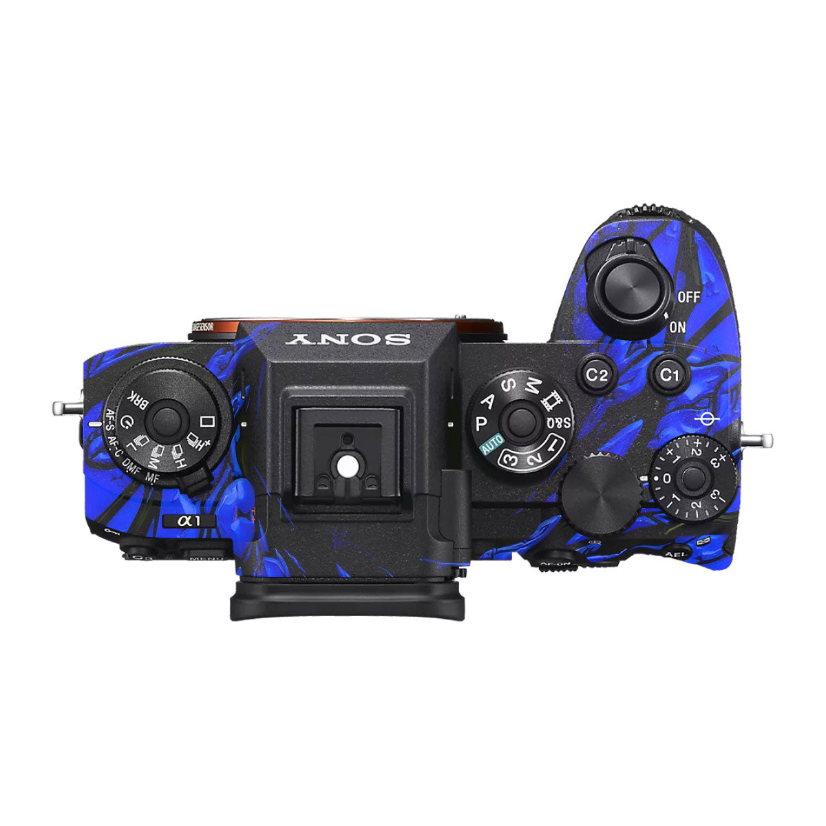 Venom Blue Sony A1 Camera Skin