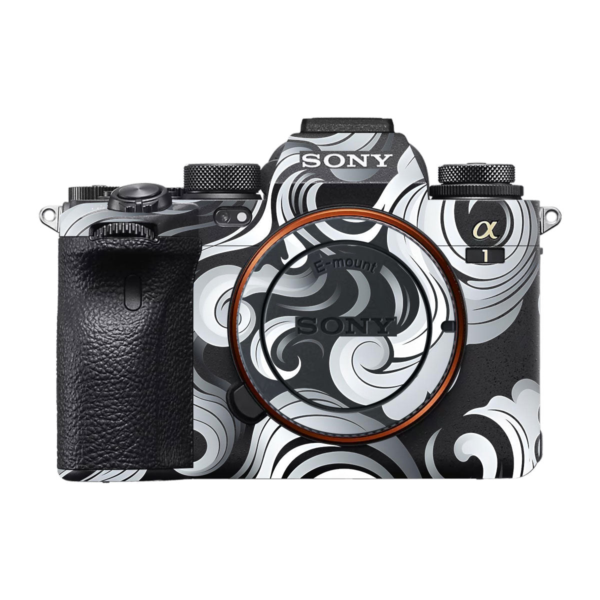 Smoke Swirl Sony A1 Camera Skin