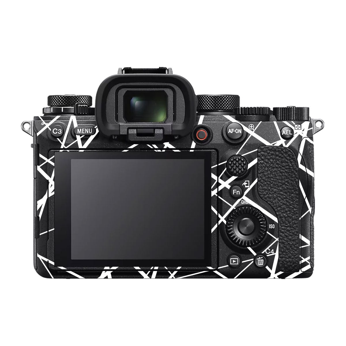Mono Grid Sony A1 Camera Skin