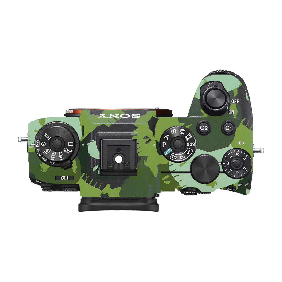 Tropic Camo Sony A1 Camera Skin