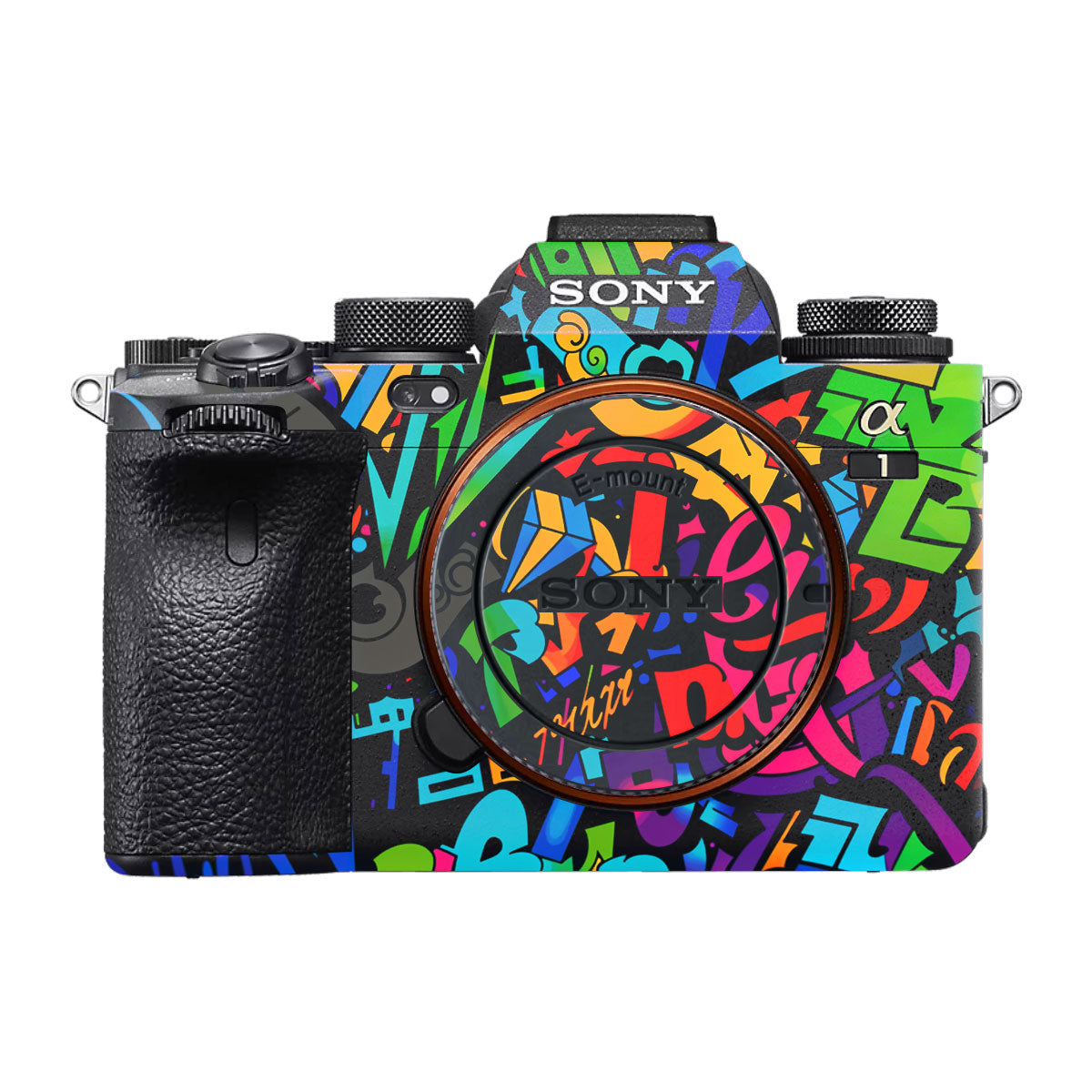 Colorful Urban Street Art Lettering Sony A1 Camera Skin