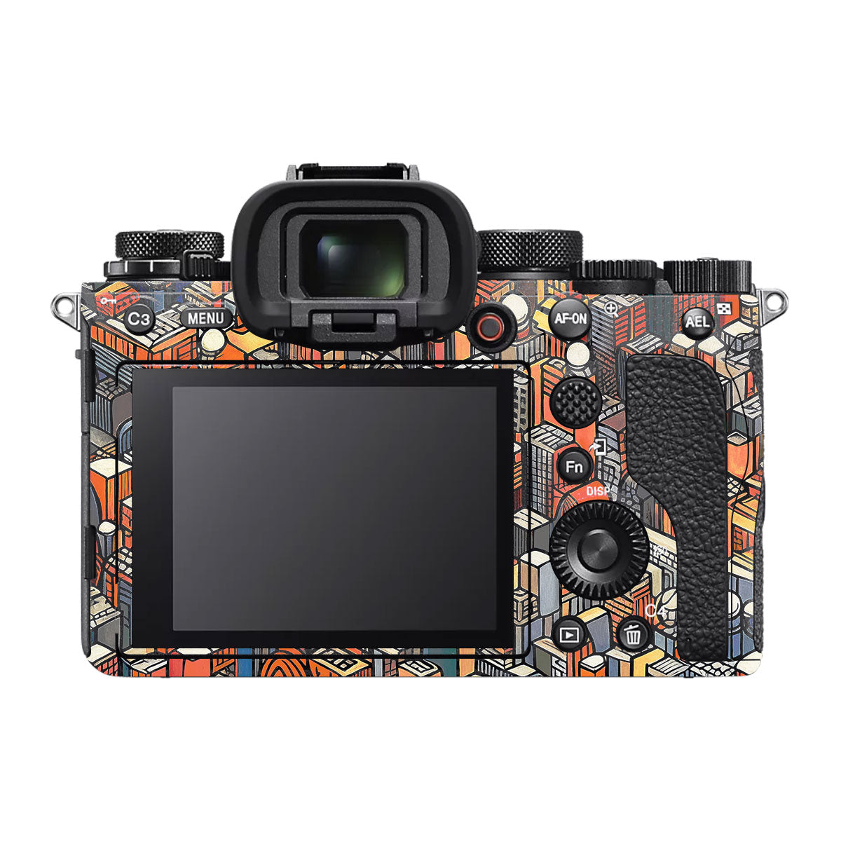 Isometric Cityscape Sony A1 Camera Skin