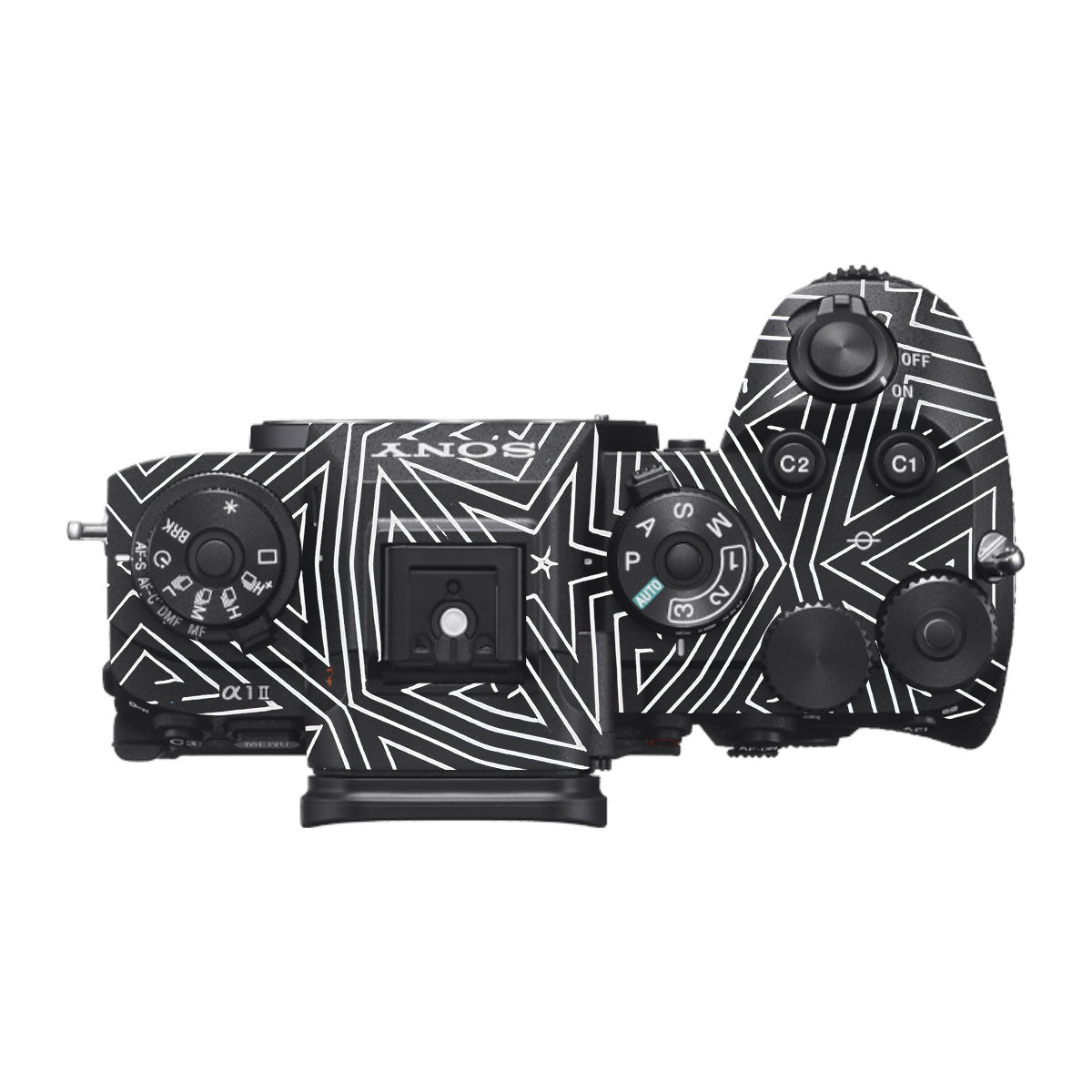 Geometric Pattern Sony A1 Mark II Camera Skin