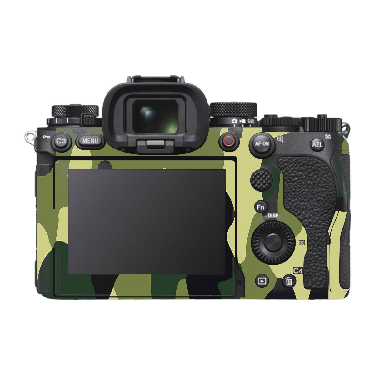 Forest Green Camo Sony A1 Mark II Camera Skin