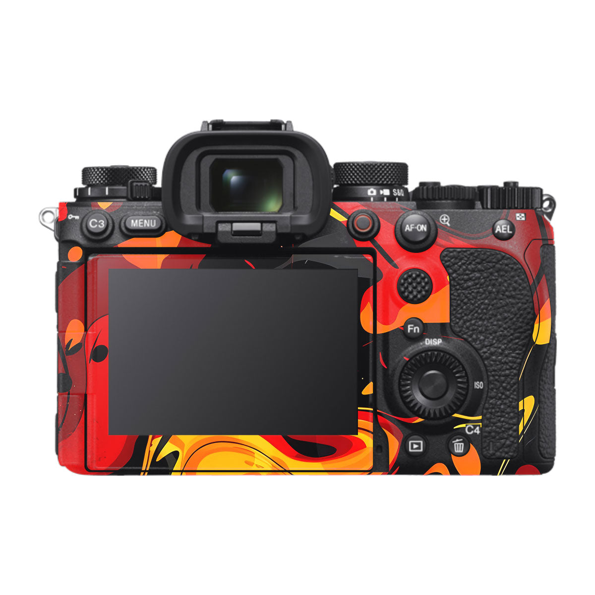 Lava Burst Sony A1 Mark II Camera Skin