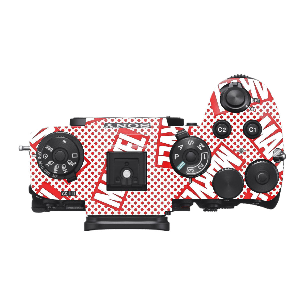 Marvel Comics Sony A1 Mark II Camera Skin
