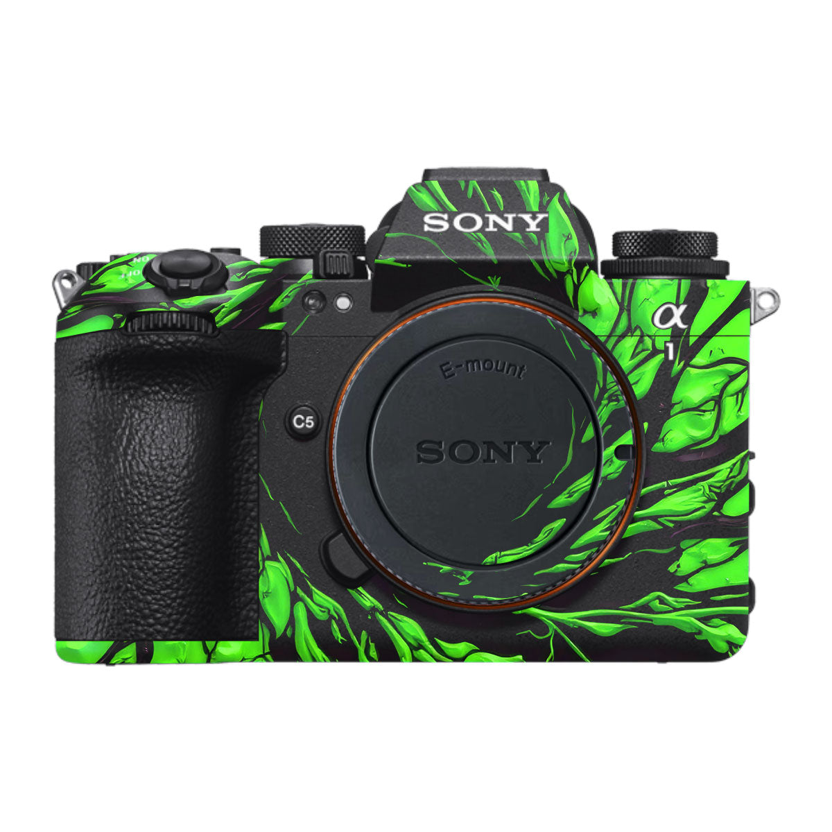 Venom Green Sony A1 Mark II Camera Skin