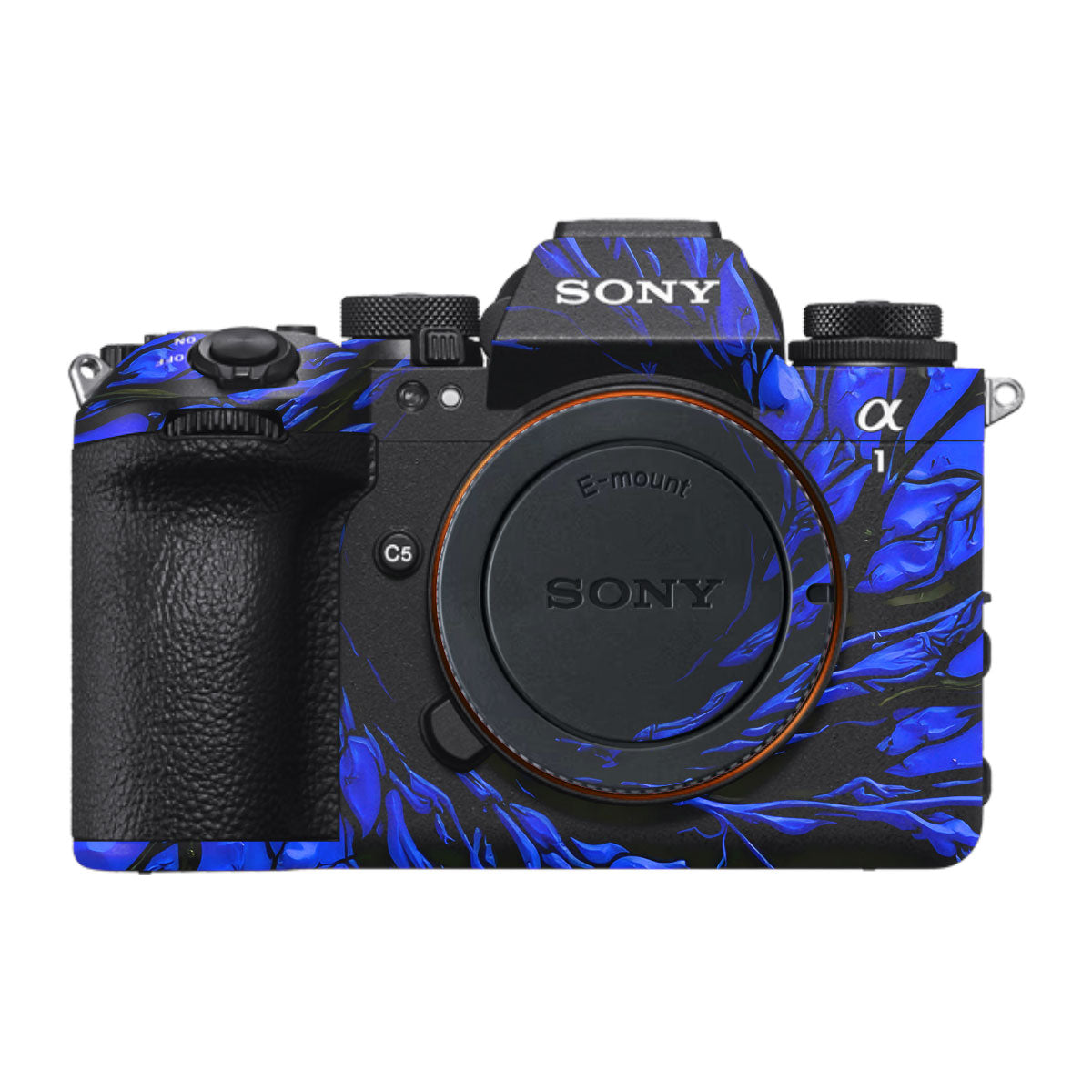 Venom Blue Sony A1 Mark II Camera Skin