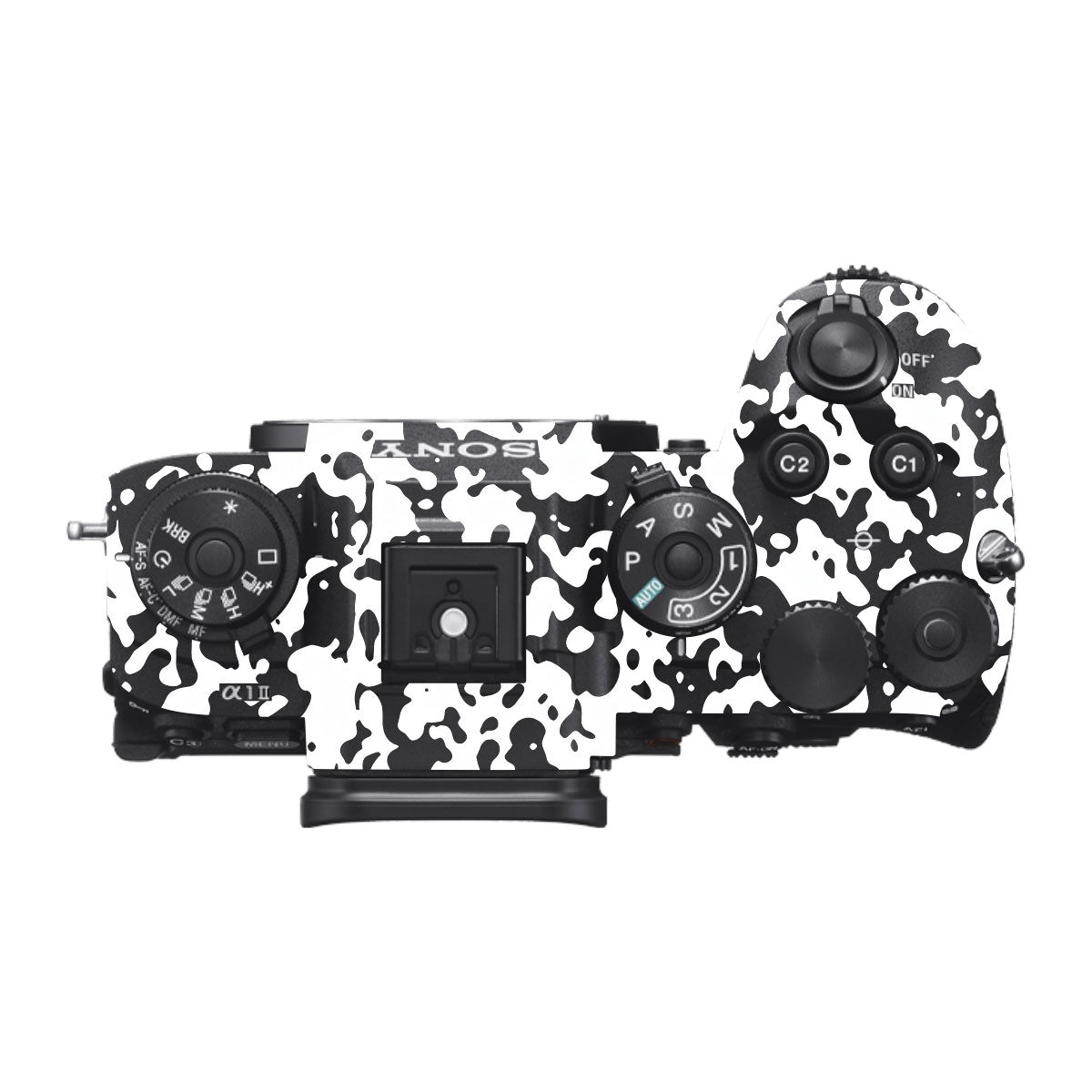 Snow Camo Sony A1 Mark II Camera Skin