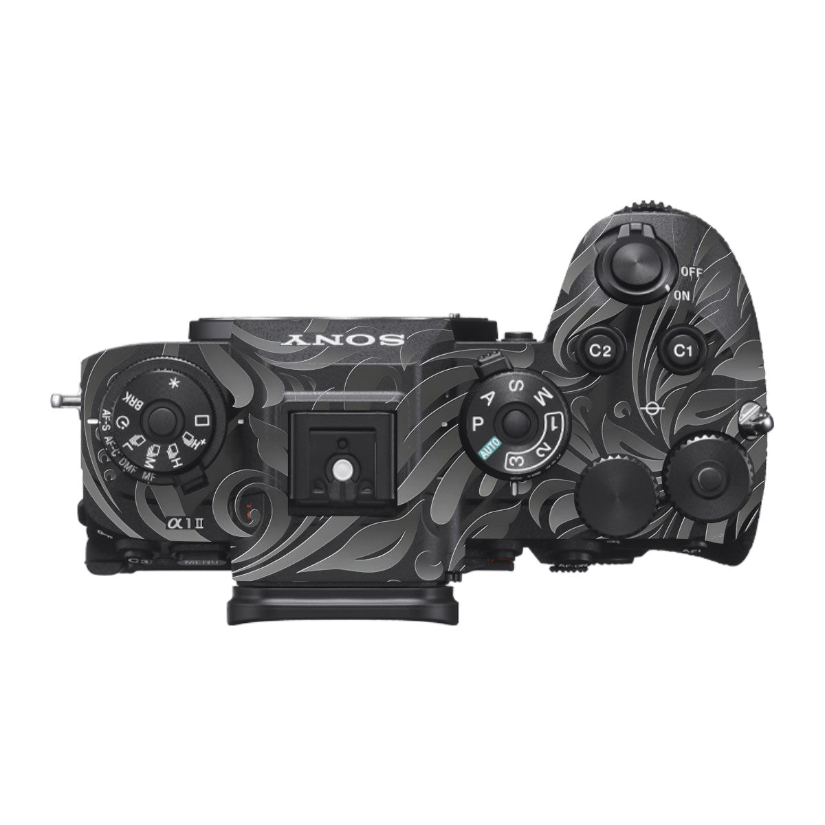 Shadow Swirl Sony A1 Mark II Camera Skin