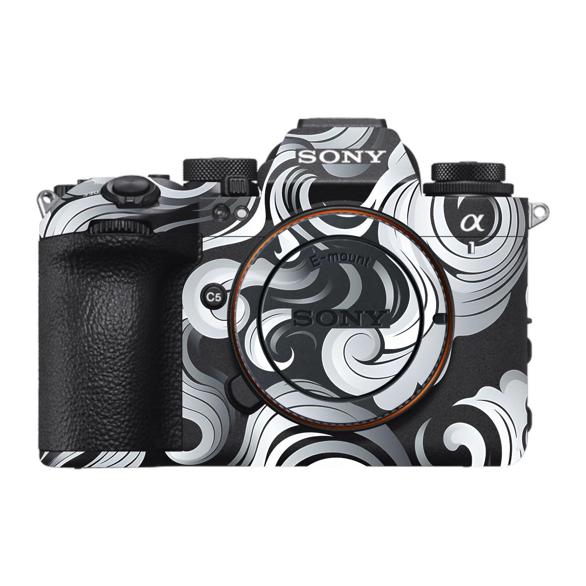 Smoke Swirl Sony A1 Mark II Camera Skin