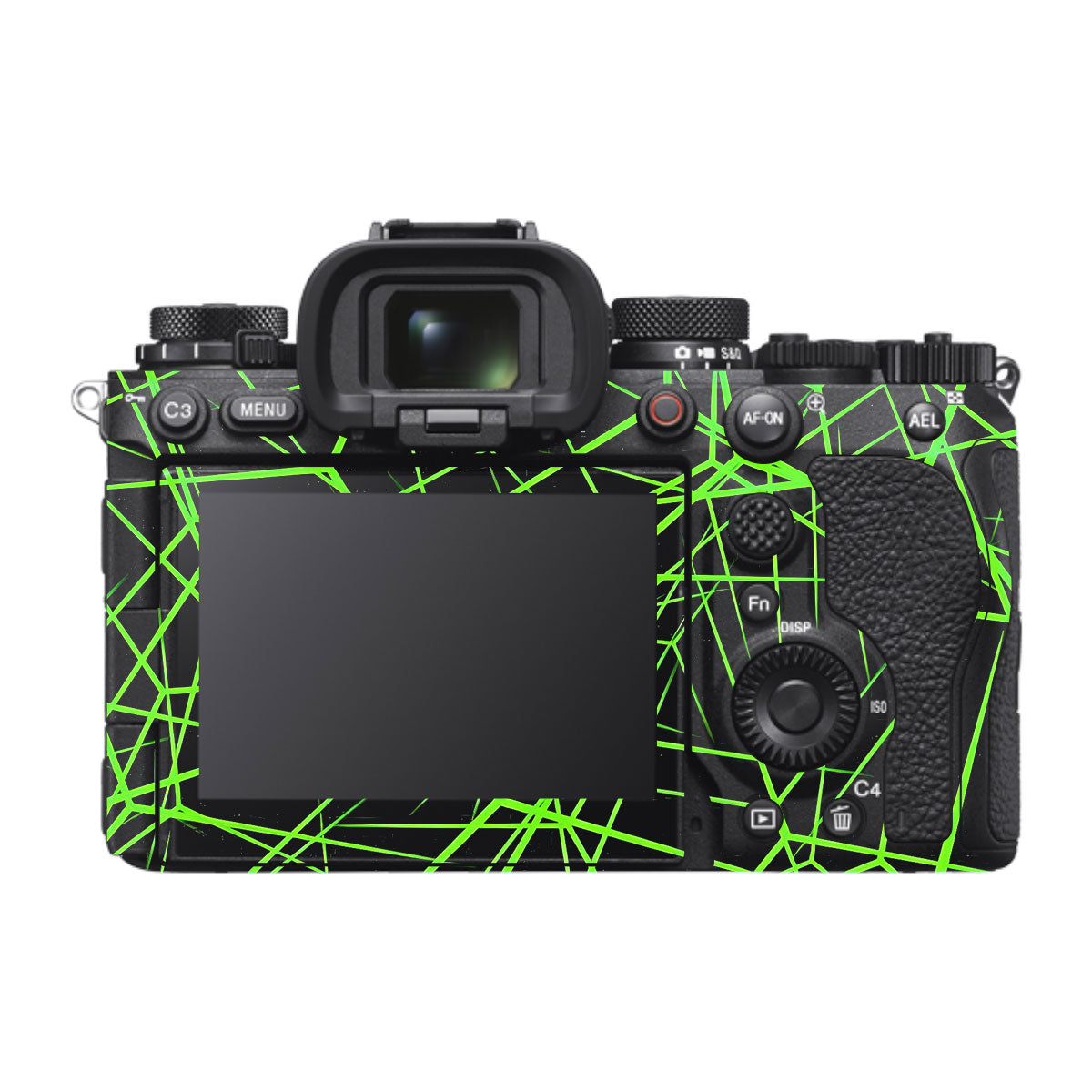 Neon Grid Sony A1 Mark II Camera Skin