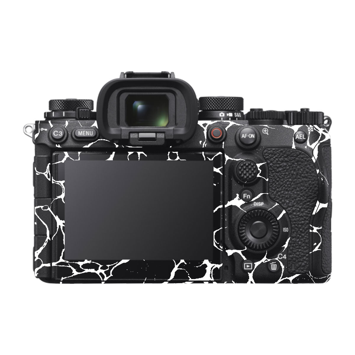 White Web Sony A1 Mark II Camera Skin