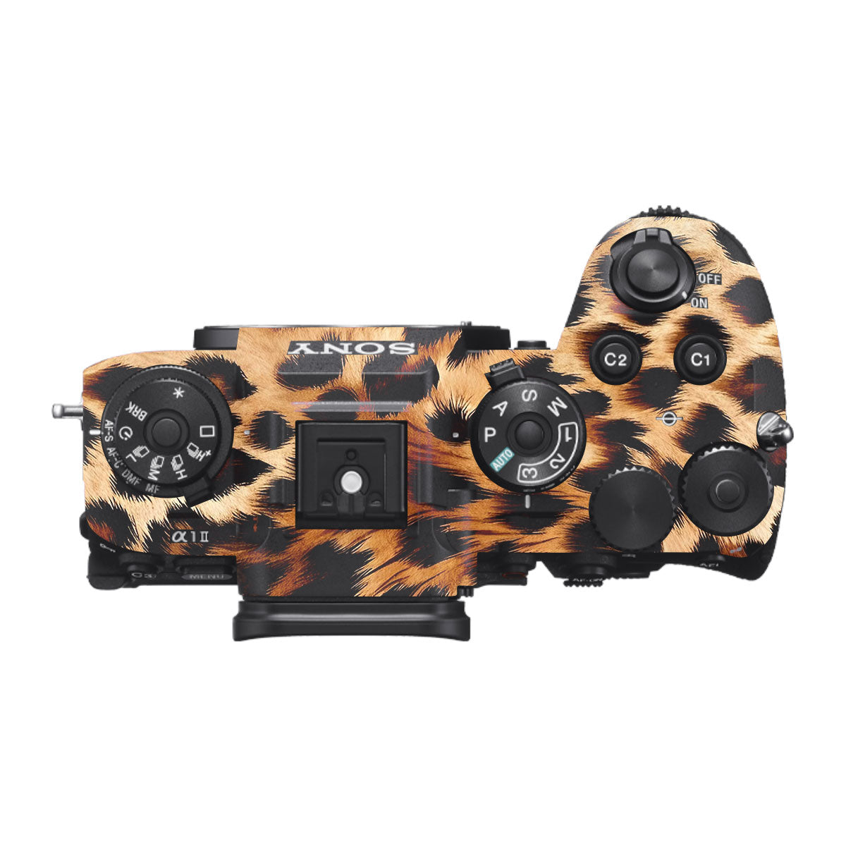 Classic Leopard Spots Sony A1 Mark II Camera Skin