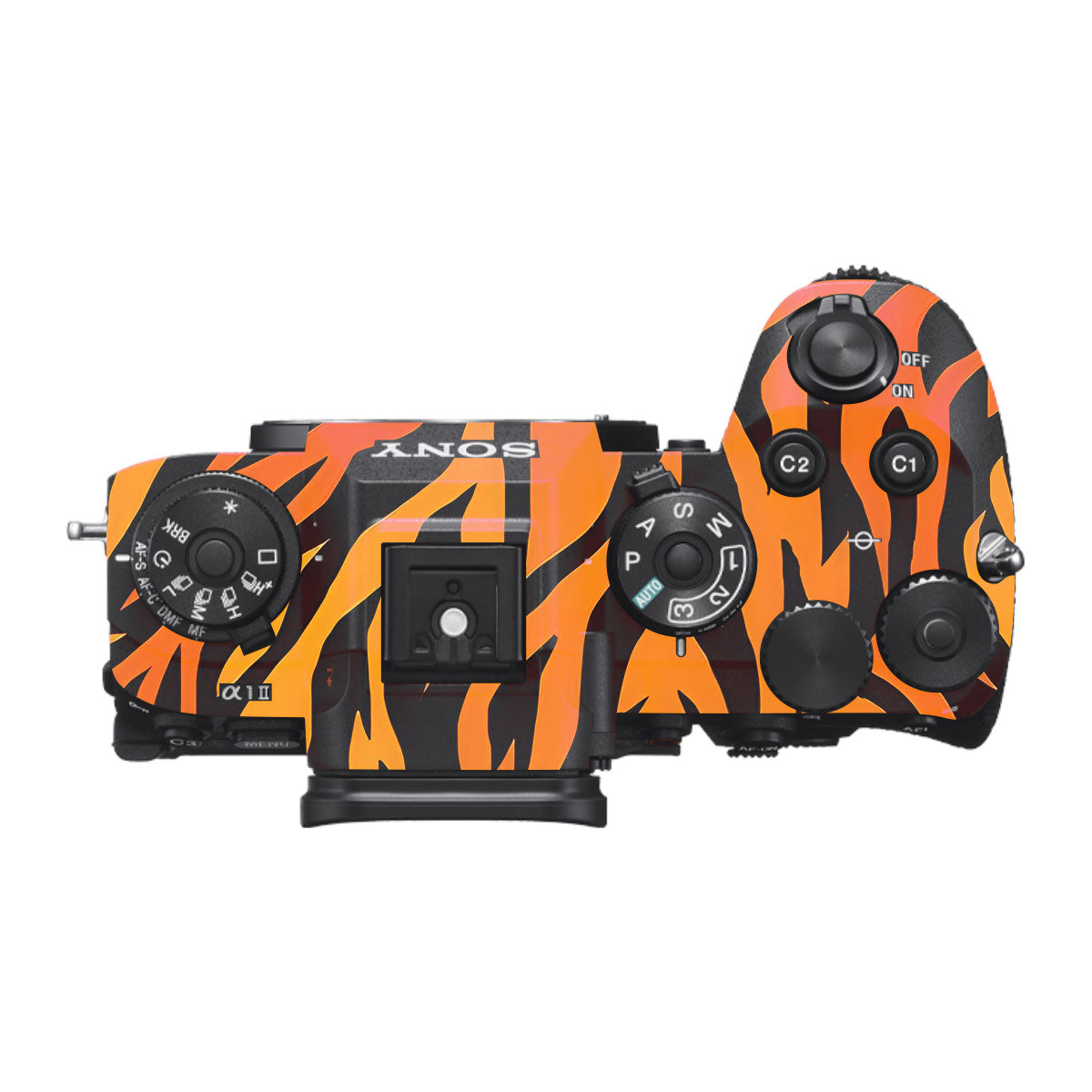 Wild Tiger Stripes Sony A1 Mark II Camera Skin