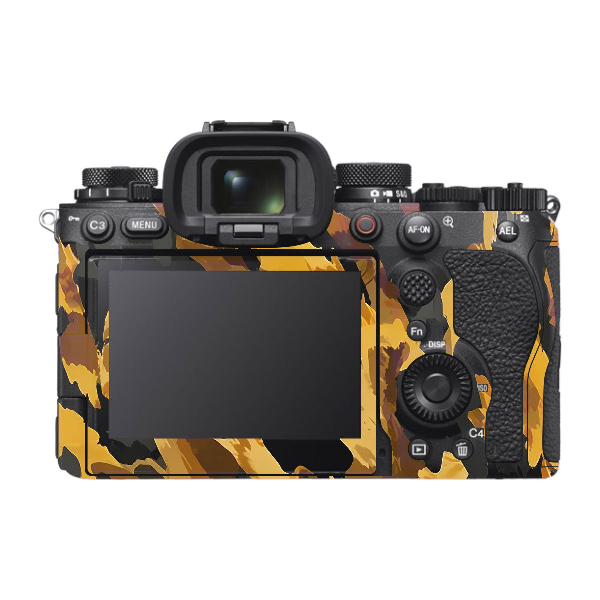 Camo Tiger Blend Sony A1 Mark II Camera Skin