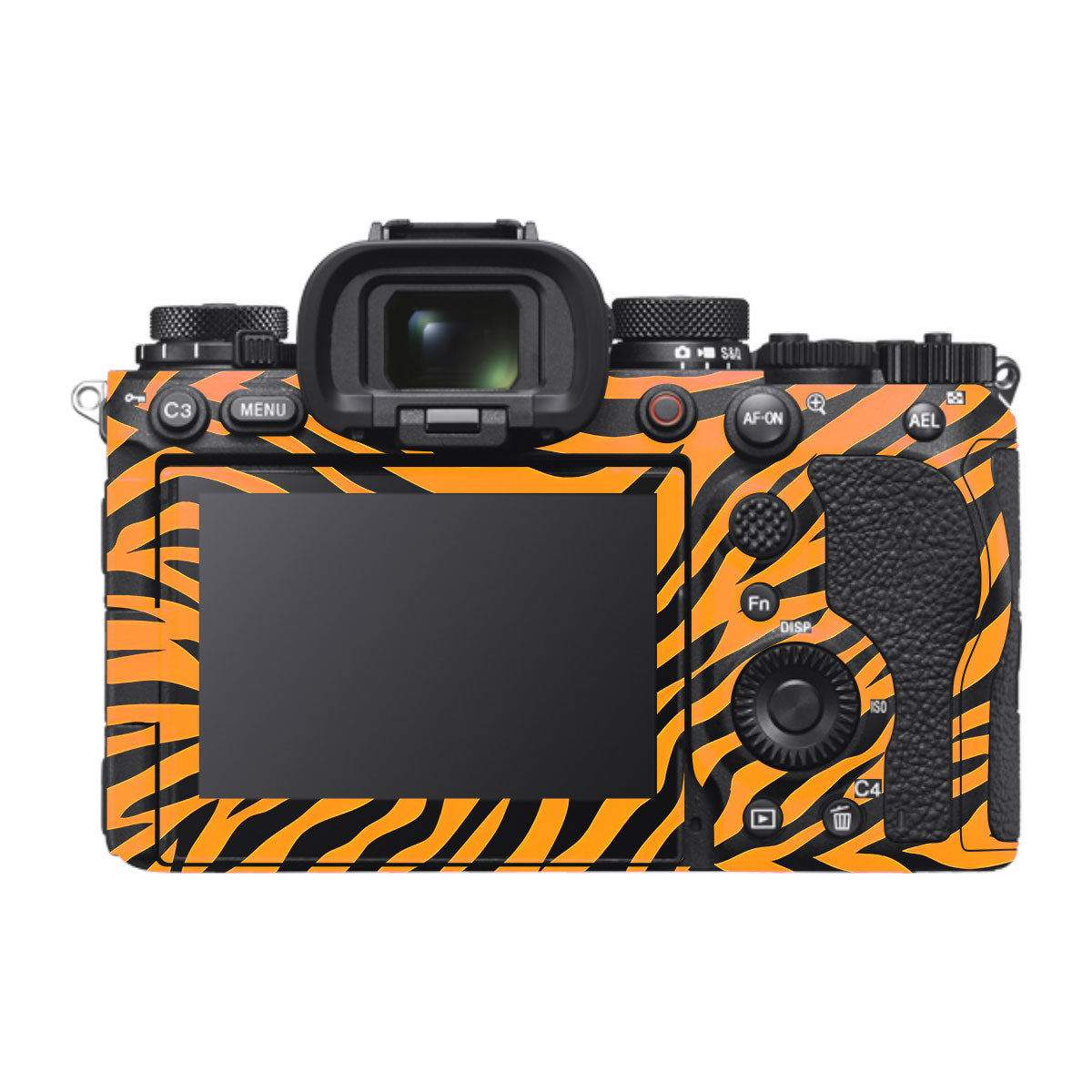 Zebra Gold Pattern Sony A1 Mark II Camera Skin