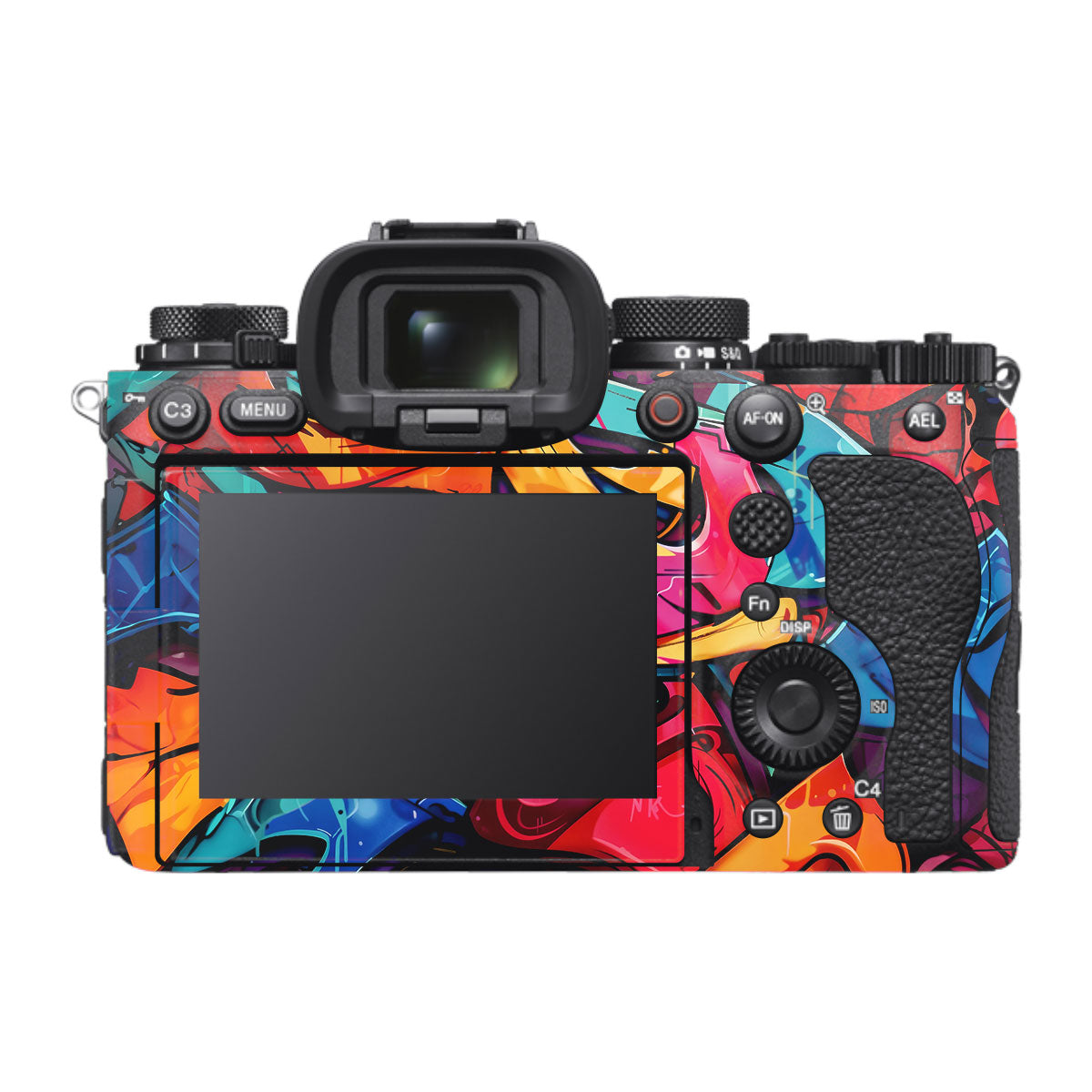 Urban Graffiti Explosion Sony A1 Mark II Camera Skin